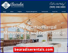 Bearadise, Big Bear property management company, vacation rental management, large, high-end, luxury, lakefront vacation properties, The Big Bear area, property, Big Bear Lake, CA, United States, bearadiserentals.com