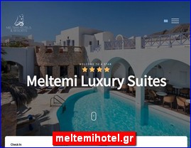 Hotels in Greece, meltemihotel.gr