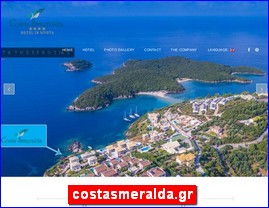 Hotels in Greece, costasmeralda.gr
